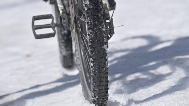 MTB elettrica in giro per i monti 