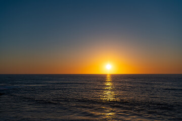 Fototapeta na wymiar image of seascape at sunrise horizon. seascape at sunrise. seascape at sunrise nature.