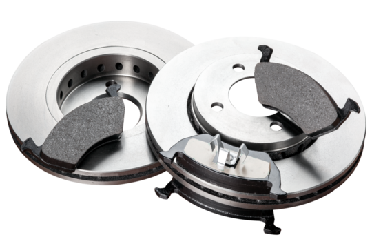 brake disc and pads