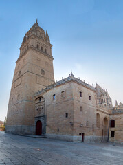 Photo detail of part of the Salamanca catedral in Spain