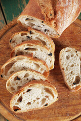 Bread with olives