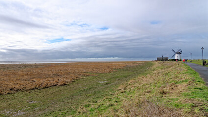 Promenade in Lytham St Annes Lancashire UK