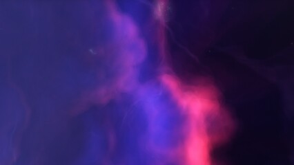 red-violet nebula in outer space, horsehead nebula, unusual colorful nebula in a distant galaxy, red nebula 3d render
