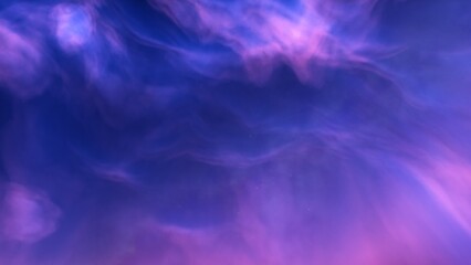 bright nebula, nebula in space, majestic red-purple nebula, beautiful space background 3D render
