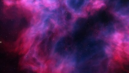 bright nebula, nebula in space, majestic red-purple nebula, beautiful space background 3D render
