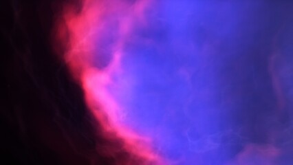 bright nebula, nebula in space, majestic red-purple nebula, beautiful space background 3D render
