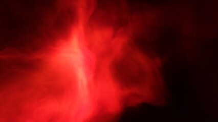 Fototapeta premium Nebula gas cloud in deep outer space, science fiction illustration, colorful space background with stars 3d render