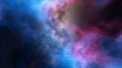 Space nebula, for use with projects on science, research, and education. Illustration
