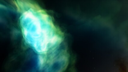 Space nebula, for use with projects on science, research, and education. Illustration
