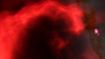 Space nebula, for use with projects on science, research, and education. Illustration
