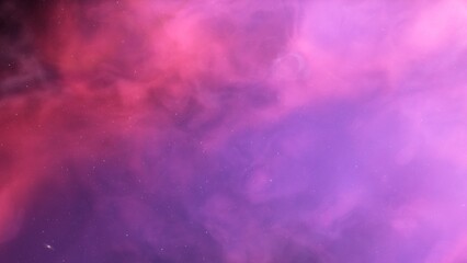 Deep space nebula with stars. Bright and vibrant Multicolor Starfield Infinite space outer space background with nebulas and stars. Star clusters, nebula outer space background 3d render

