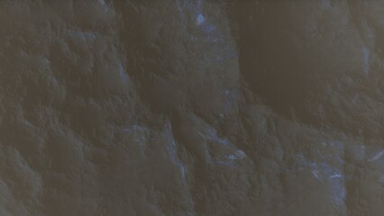 View of the 3d rendering realistic planet mars surface from space.
