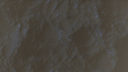 View of the 3d rendering realistic planet mars surface from space.
