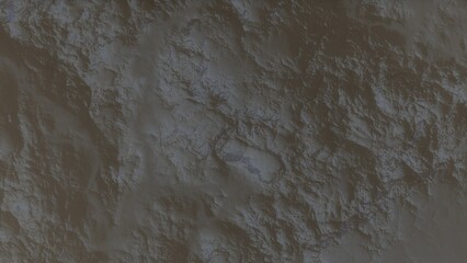 View of the 3d rendering realistic planet mars surface from space.
