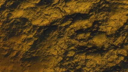 View of the 3d rendering realistic planet mars surface from space.
