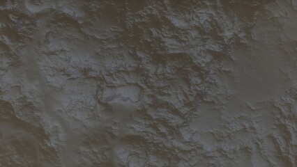 View of the 3d rendering realistic planet mars surface from space.
