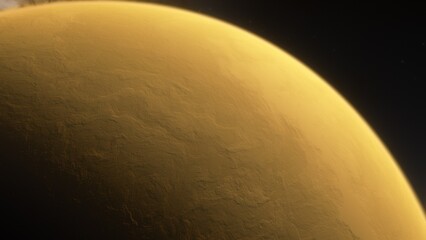 Abstract planets and space background
