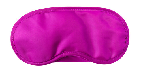Sleeping eye mask cut out