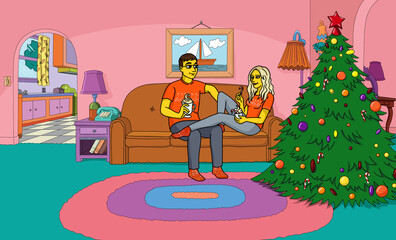 child playing with toys