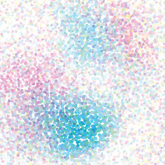 Colorful pointilism abstract background template