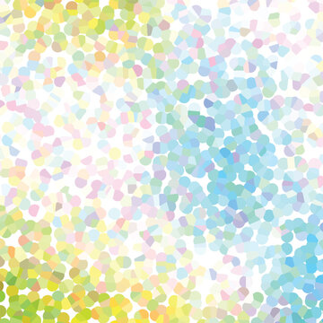 Colorful pointilism abstract background template