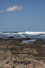 Rocky coast of Atlantic ocean, Fuerteventura