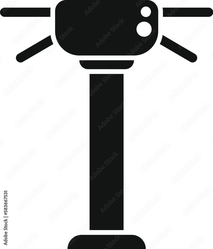 Poster barrier level icon simple vector. automatic gate. entry control