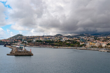 landscape with bay outdoor. bay landscape view. bay landscape with harbor. photo of bay landscape