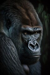 Obraz premium Gorilla in Nature