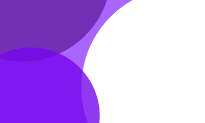 Violet color circles background with overlap layer. For wallpaper, cover, banner, poster, placard and presentation. Blue abstract background for business card and flyer template, vector illustration 