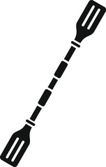 Kayak paddle icon simple vector. Travel trip. Camp adventure