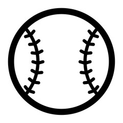 野球ボールのアイコン