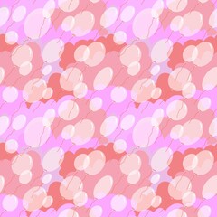Cartoon festive balloons seamless birthday pattern for wrapping paper and kids clothes print and fabrics