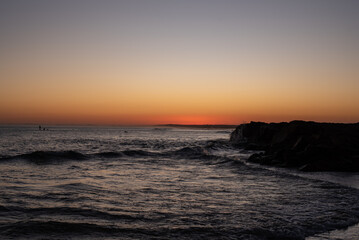 Birubi Beach at sunset