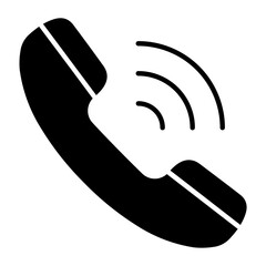 Fototapeta premium Communication Glyph Icon