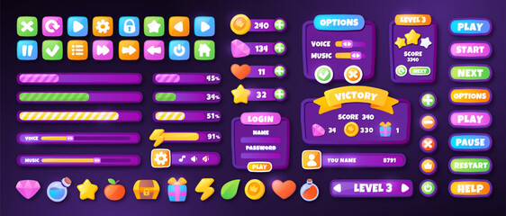 Ui interface set © Aleksey