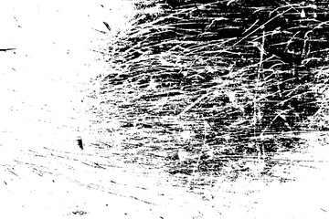 Rustic grunge texture with grain and stains. Abstract noise background. PNG graphic illustration with transparent background.