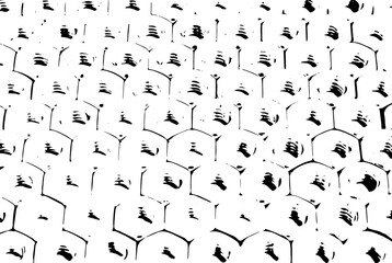 Rustic grunge texture with grain and stains. Abstract noise background. PNG graphic illustration with transparent background.