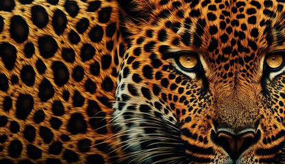Persian leopard (Panthera pardus saxicolor) is a magnificent animal