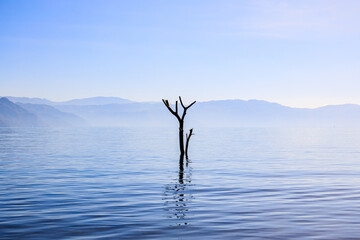 Obraz premium Lago de Atitlán, Guatemala