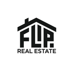 House flipping business logo design set, home renovation service modern logotype symbol, property repair emblem concept, real estate makeover editable