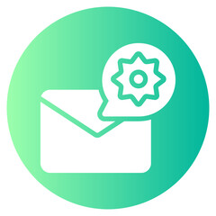 email gradient icon