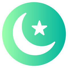 islam gradient icon