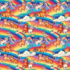 RainbowCats Pattern 02