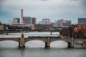 bridge over the rhine river