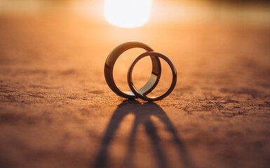 Wedding rings. Love photo. Rings. Love. Golden. Holidays. Photo. Background. 