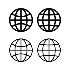 Web icon vector illustration. go to web sign and symbol. web click icon. Global search icon