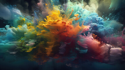 Obraz na płótnie Canvas colorful abstract background