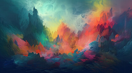 Plakat colorful abstract background
