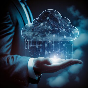 "Gesch&auml;ftsmann und die Wolke: Cloud-Technologie, Datentransfer und Online-Speicherung f&uuml;r vernetztes Business-Intelligence im Zeitalter des Internets